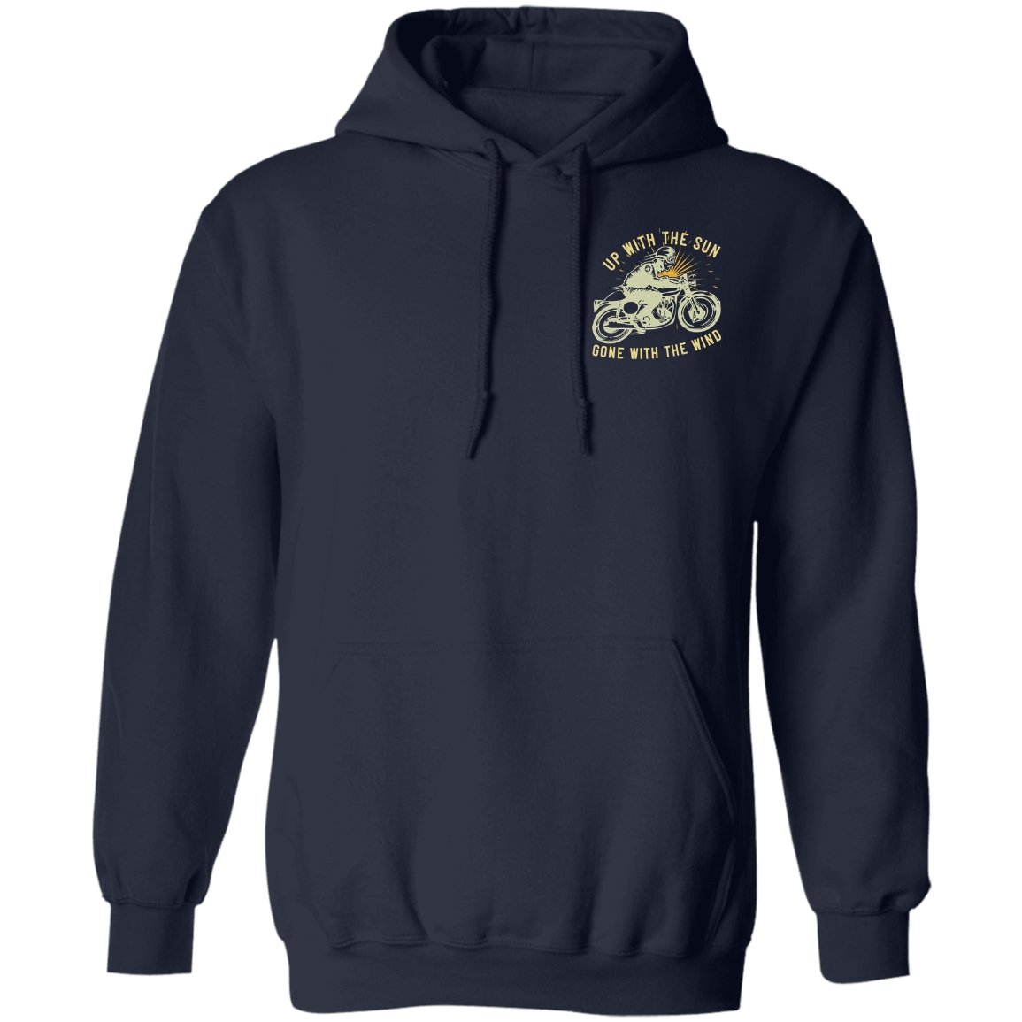 Motorcycle Design Pullover Hoodie - Alexecom.com