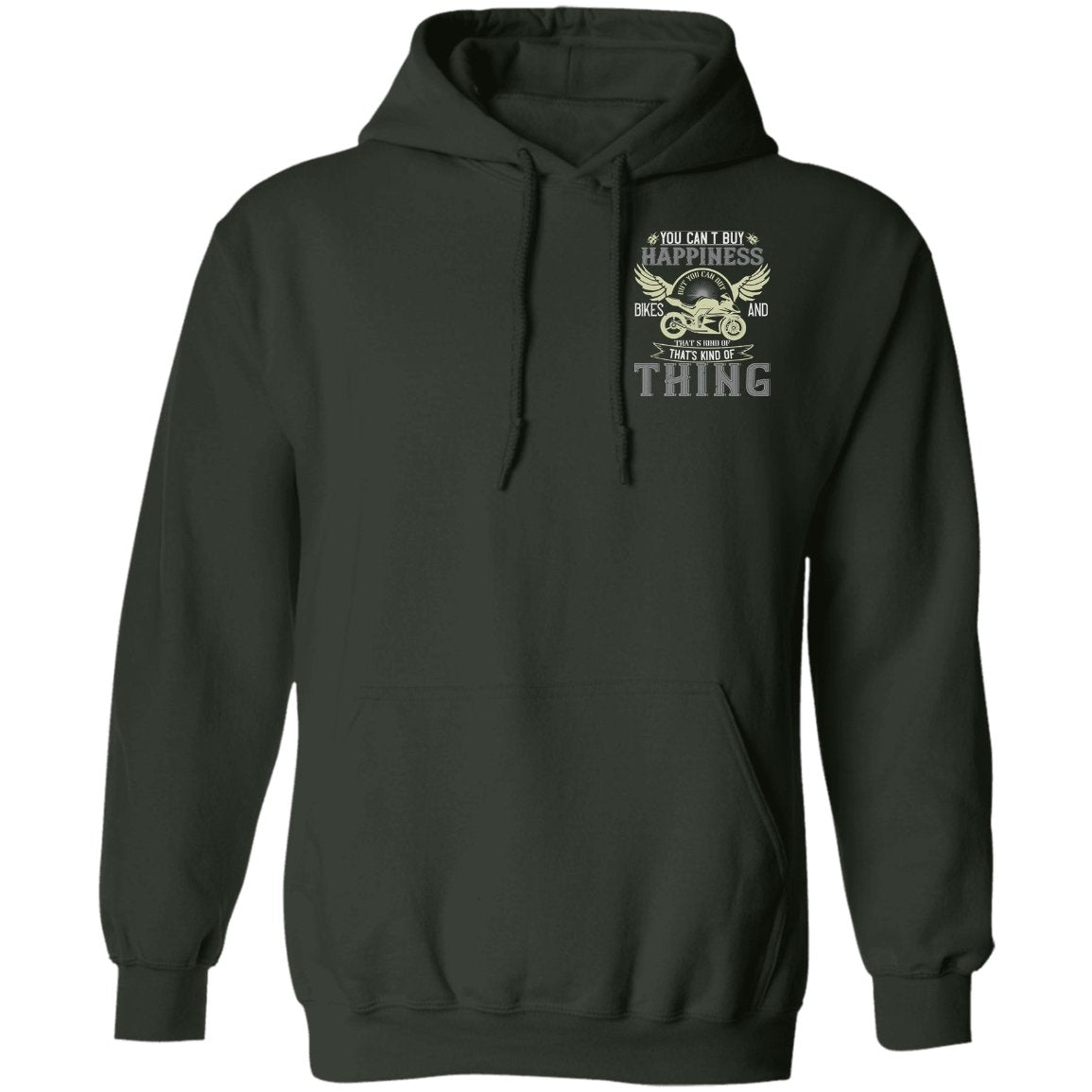Motorcycle Design Pullover Hoodie - Alexecom.com