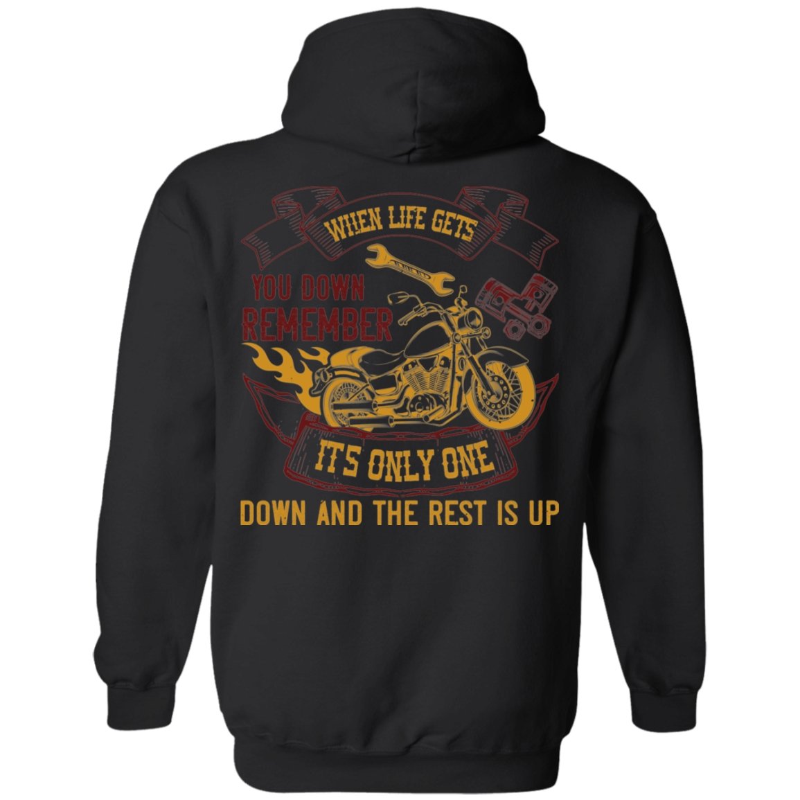 Motorcycle Design Pullover Hoodie - Alexecom.com