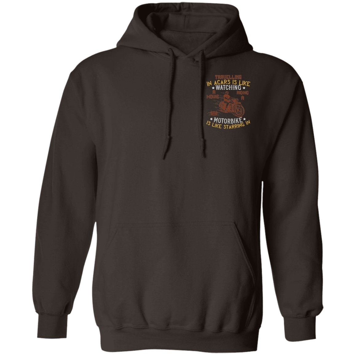 Motorcycle Design Pullover Hoodie - Alexecom.com