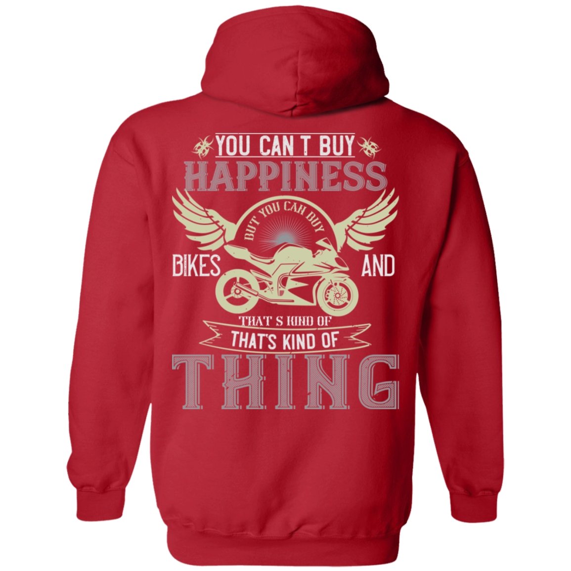 Motorcycle Design Pullover Hoodie - Alexecom.com