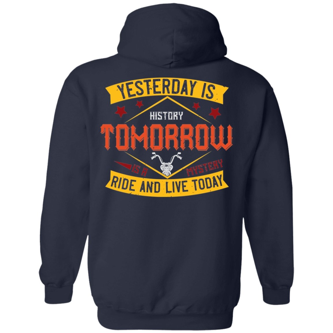 Motorcycle Design Pullover Hoodie - Alexecom.com