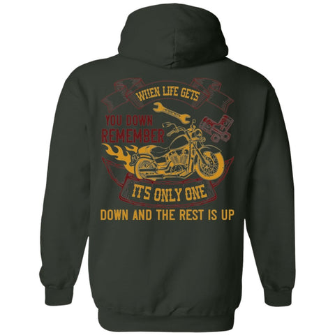Image of Motorcycle Design Pullover Hoodie - Alexecom.com