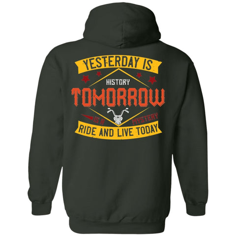 Image of Motorcycle Design Pullover Hoodie - Alexecom.com