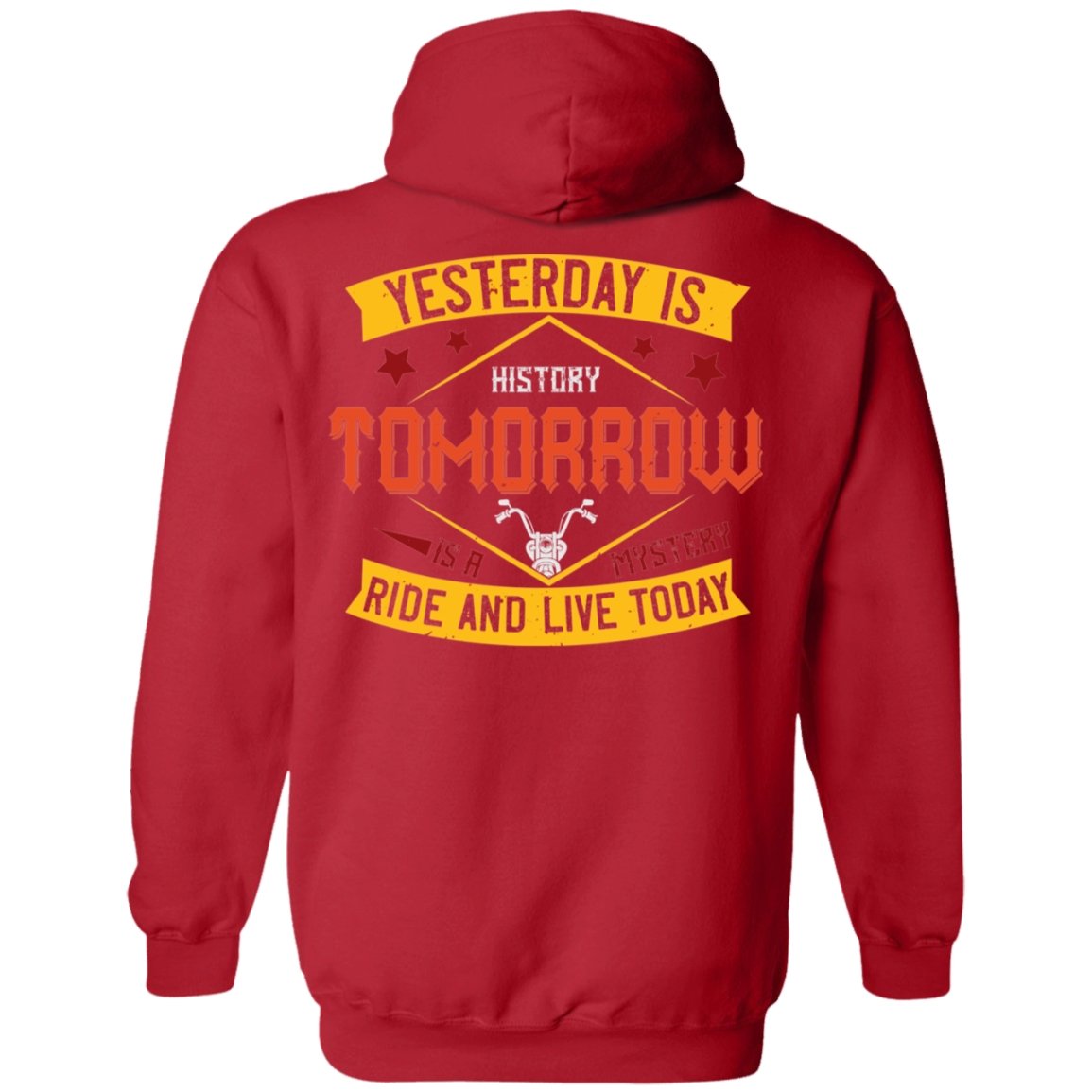 Motorcycle Design Pullover Hoodie - Alexecom.com