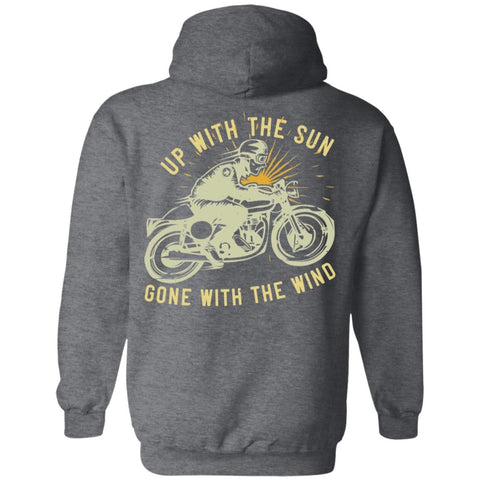 Image of Motorcycle Design Pullover Hoodie - Alexecom.com