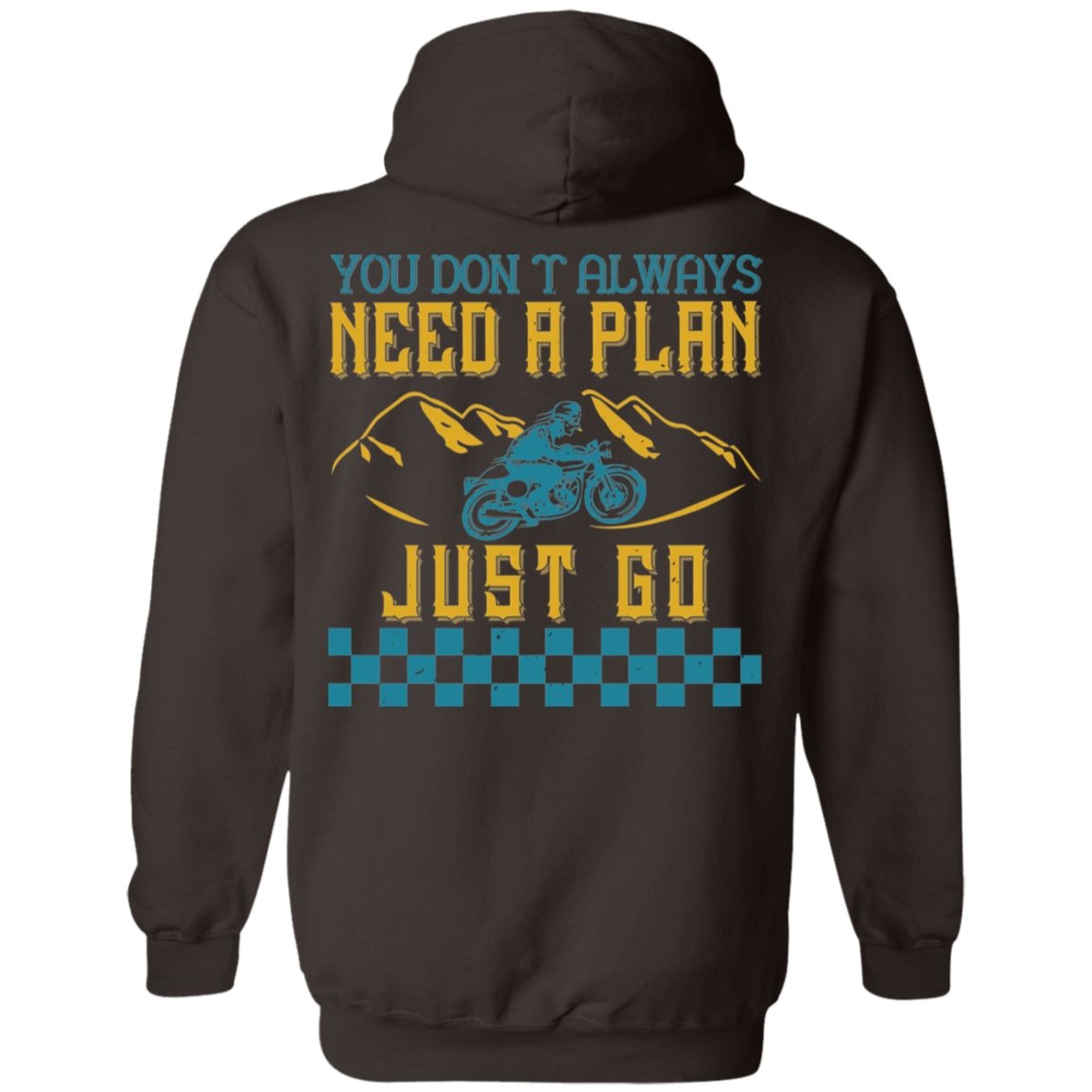 Motorcycle Design Pullover Hoodie - Alexecom.com