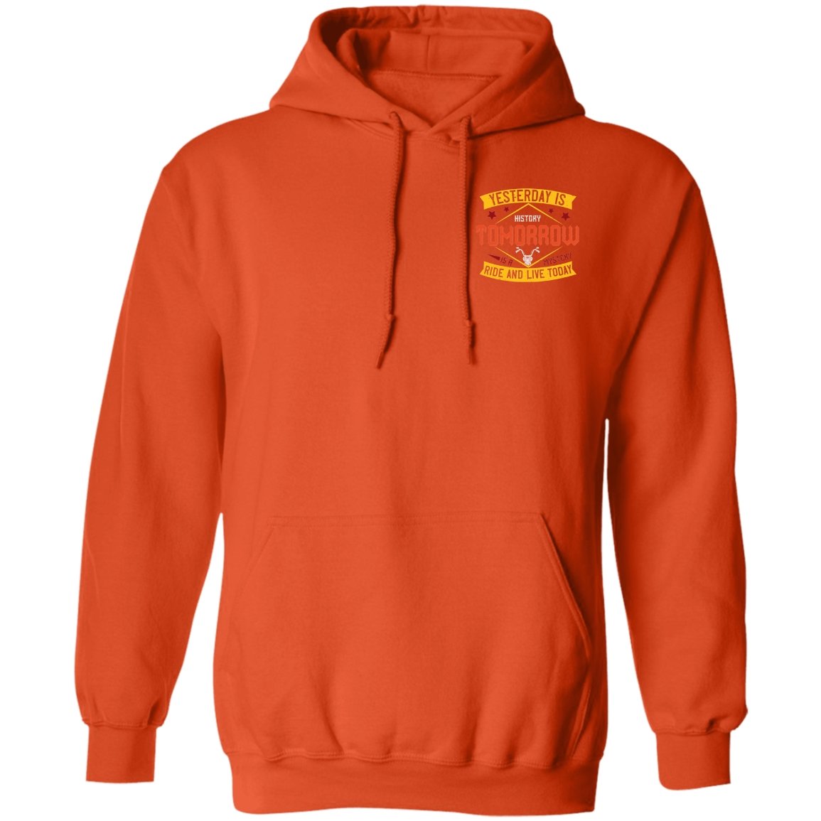 Motorcycle Design Pullover Hoodie - Alexecom.com