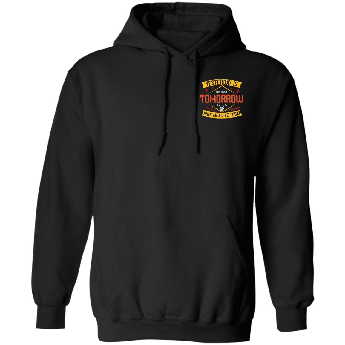 Motorcycle Design Pullover Hoodie - Alexecom.com