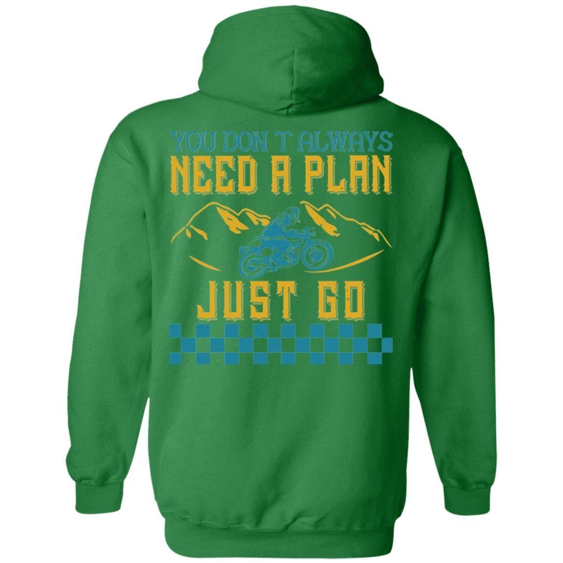 Motorcycle Design Pullover Hoodie - Alexecom.com
