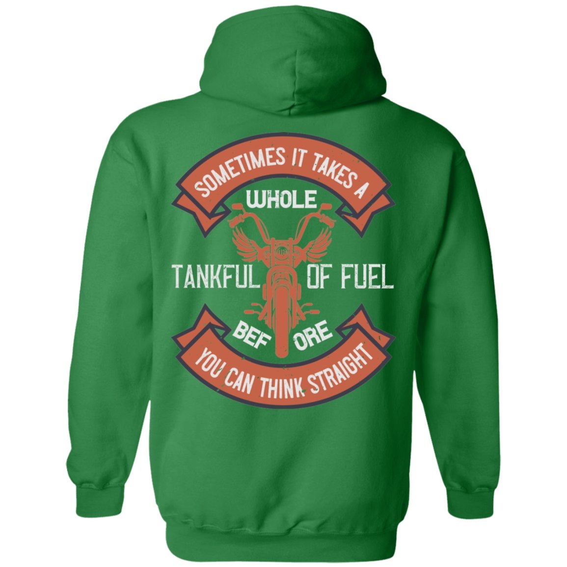 Motorcycle Design Pullover Hoodie - Alexecom.com