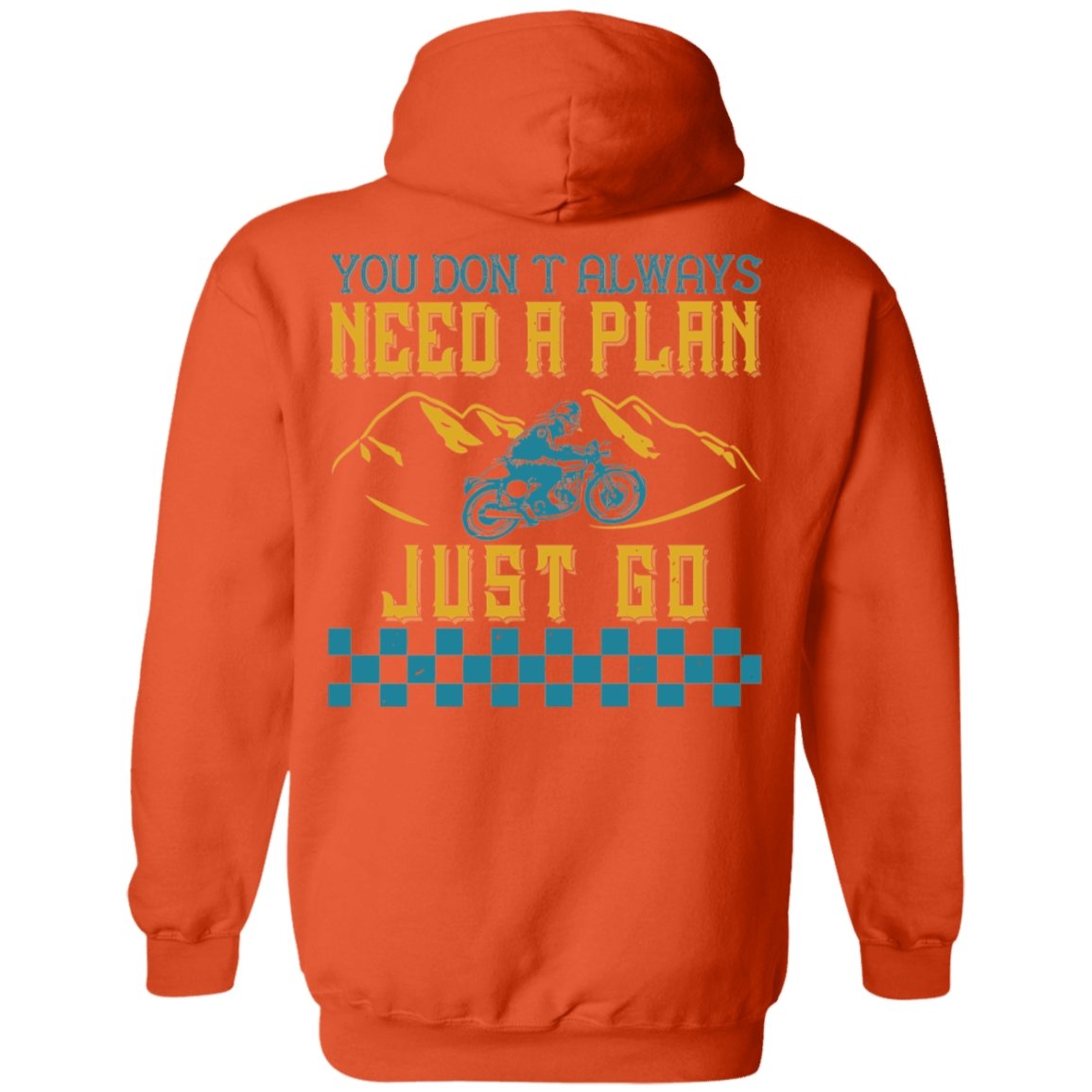Motorcycle Design Pullover Hoodie - Alexecom.com