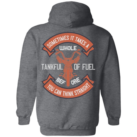 Image of Motorcycle Design Pullover Hoodie - Alexecom.com