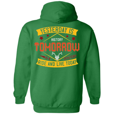 Image of Motorcycle Design Pullover Hoodie - Alexecom.com