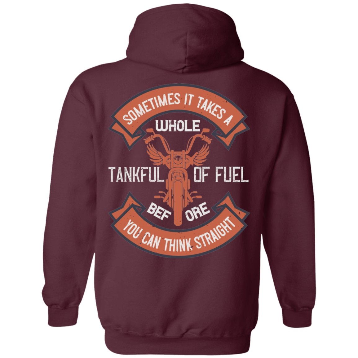 Motorcycle Design Pullover Hoodie - Alexecom.com
