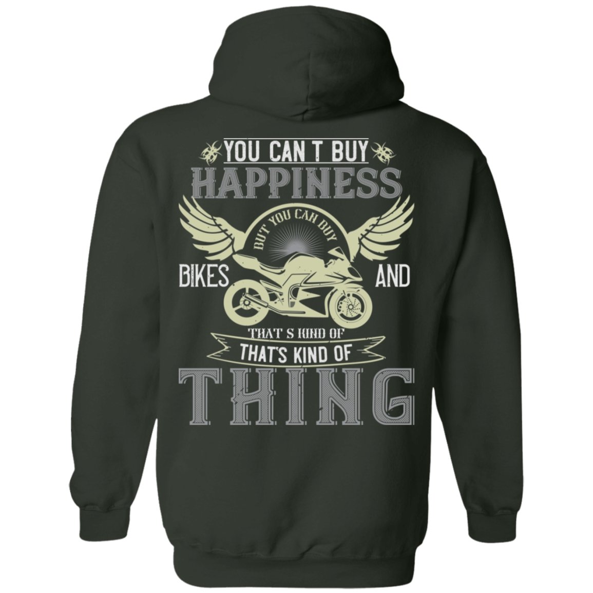Motorcycle Design Pullover Hoodie - Alexecom.com