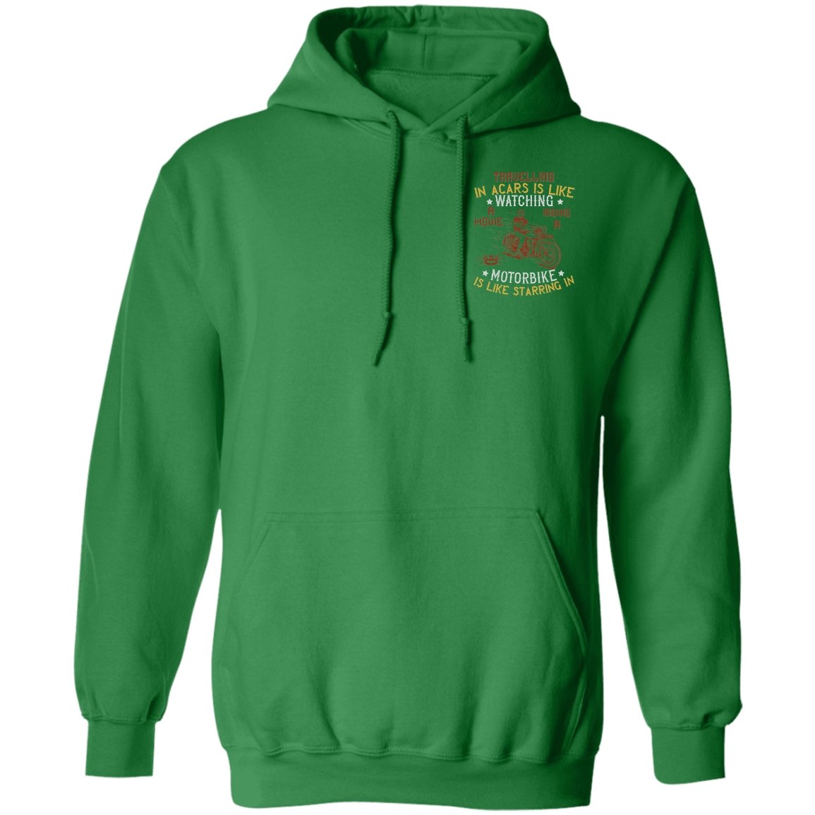 Motorcycle Design Pullover Hoodie - Alexecom.com