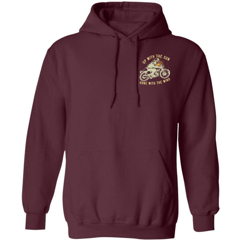 Image of Motorcycle Design Pullover Hoodie - Alexecom.com