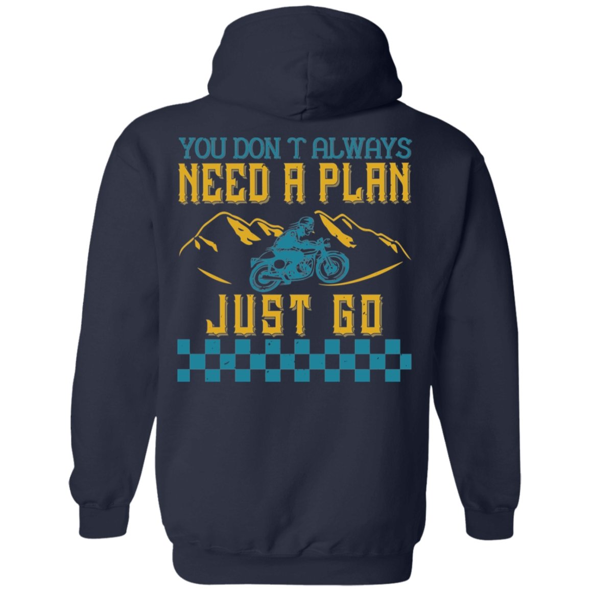 Motorcycle Design Pullover Hoodie - Alexecom.com