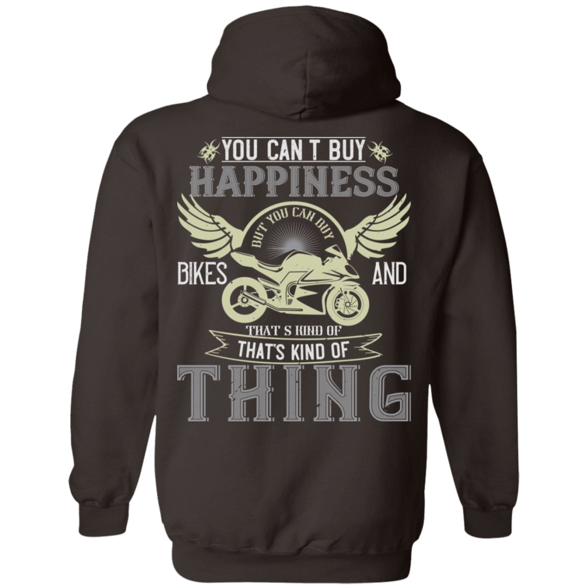Motorcycle Design Pullover Hoodie - Alexecom.com