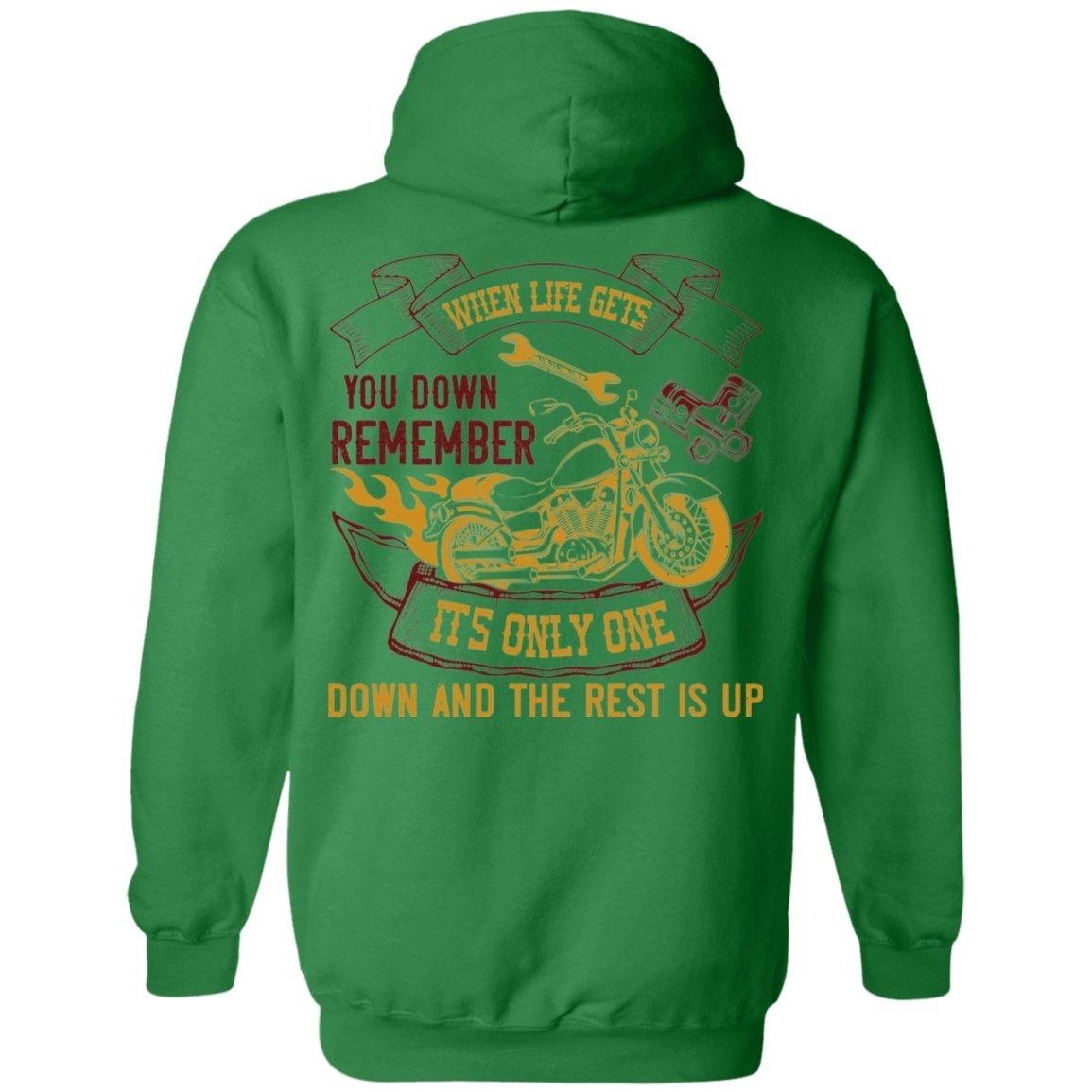 Motorcycle Design Pullover Hoodie - Alexecom.com