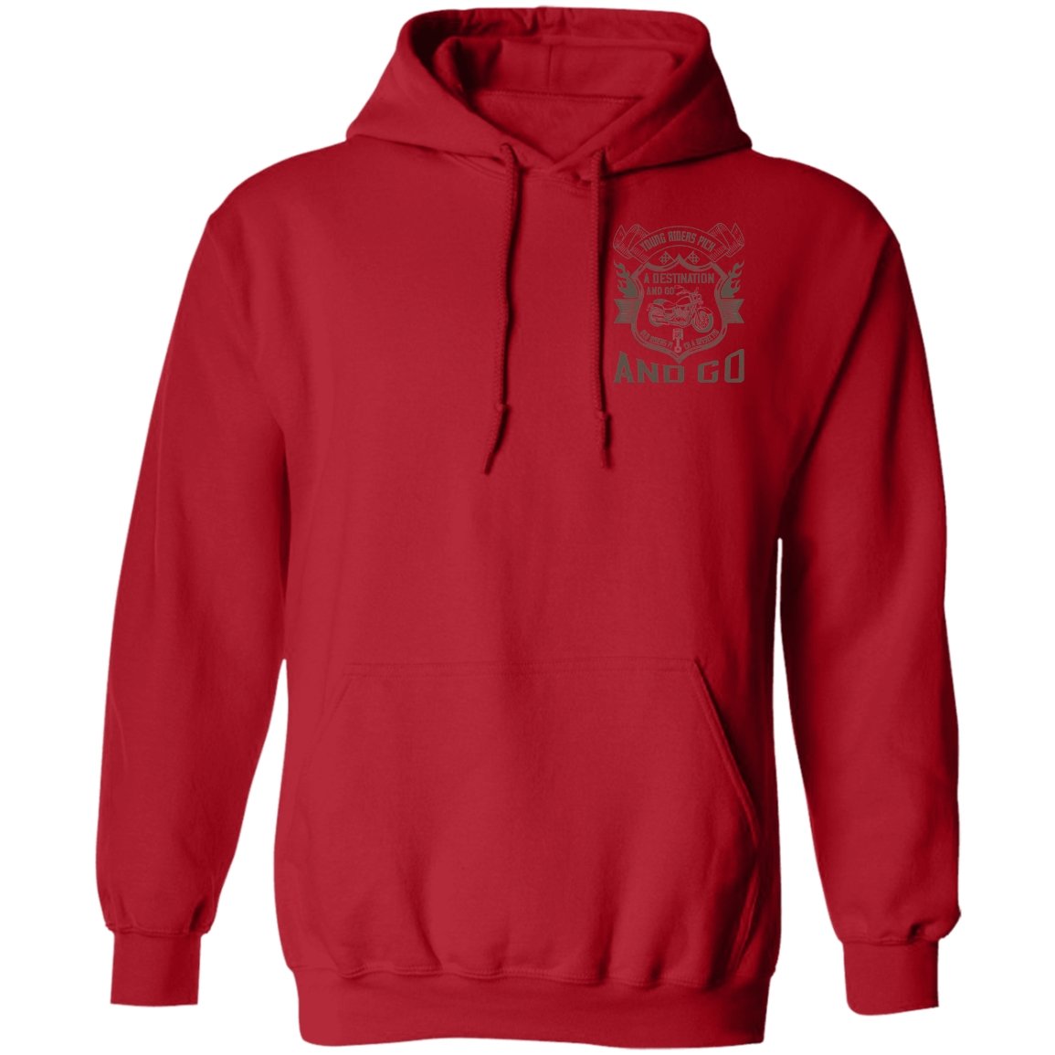 Motorcycle Design Pullover Hoodie - Alexecom.com