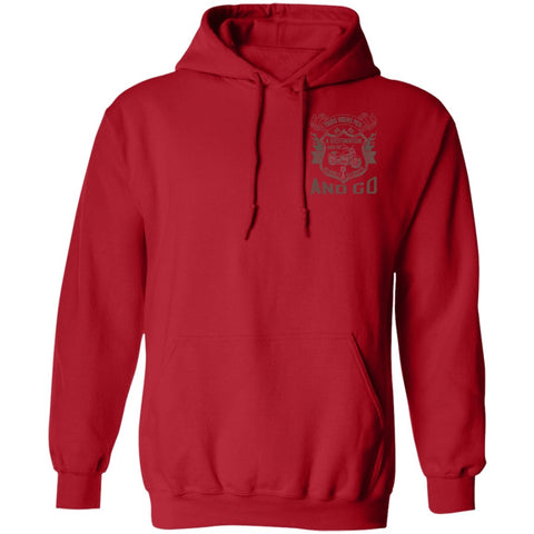 Image of Motorcycle Design Pullover Hoodie - Alexecom.com