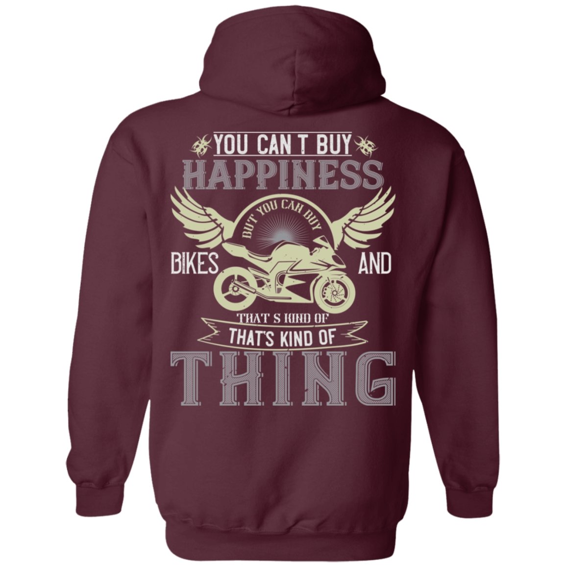 Motorcycle Design Pullover Hoodie - Alexecom.com