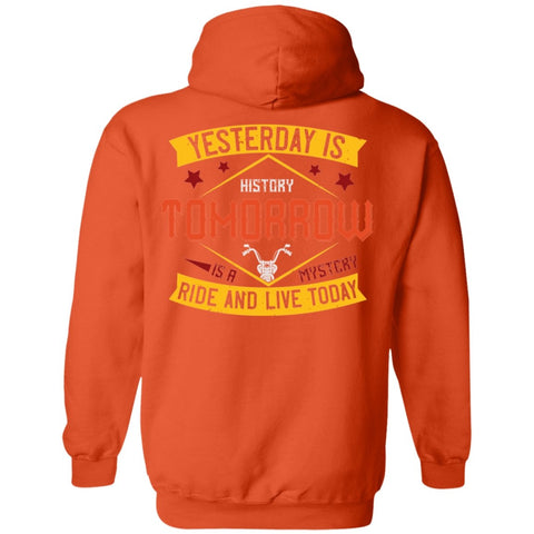 Image of Motorcycle Design Pullover Hoodie - Alexecom.com