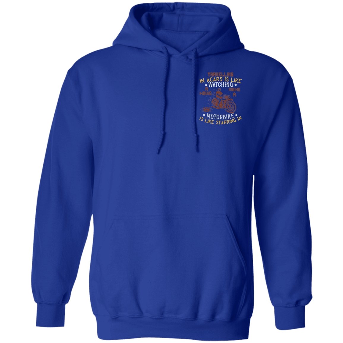 Motorcycle Design Pullover Hoodie - Alexecom.com
