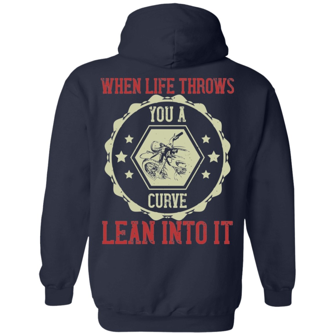 Motorcycle Design Pullover Hoodie - Alexecom.com