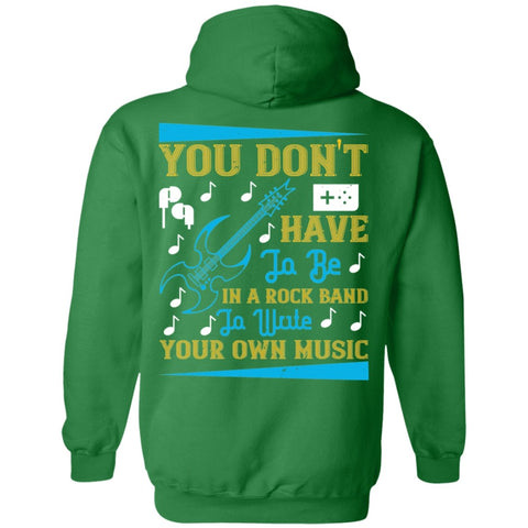Image of Music Design Pullover Hoodie - Alexecom.com
