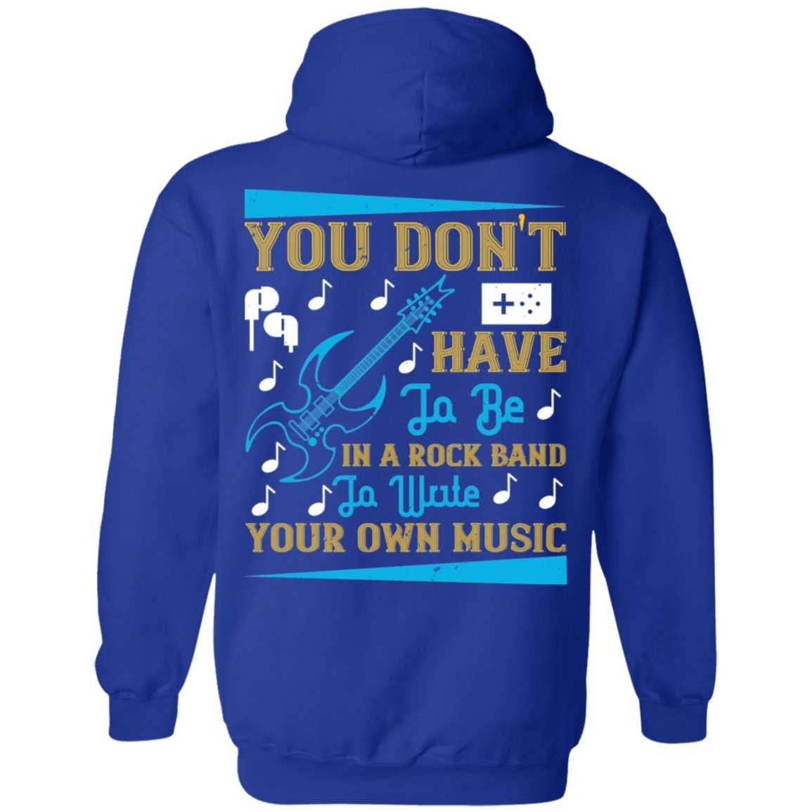 Music Design Pullover Hoodie - Alexecom.com