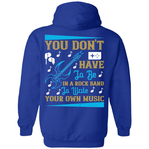 Image of Music Design Pullover Hoodie - Alexecom.com