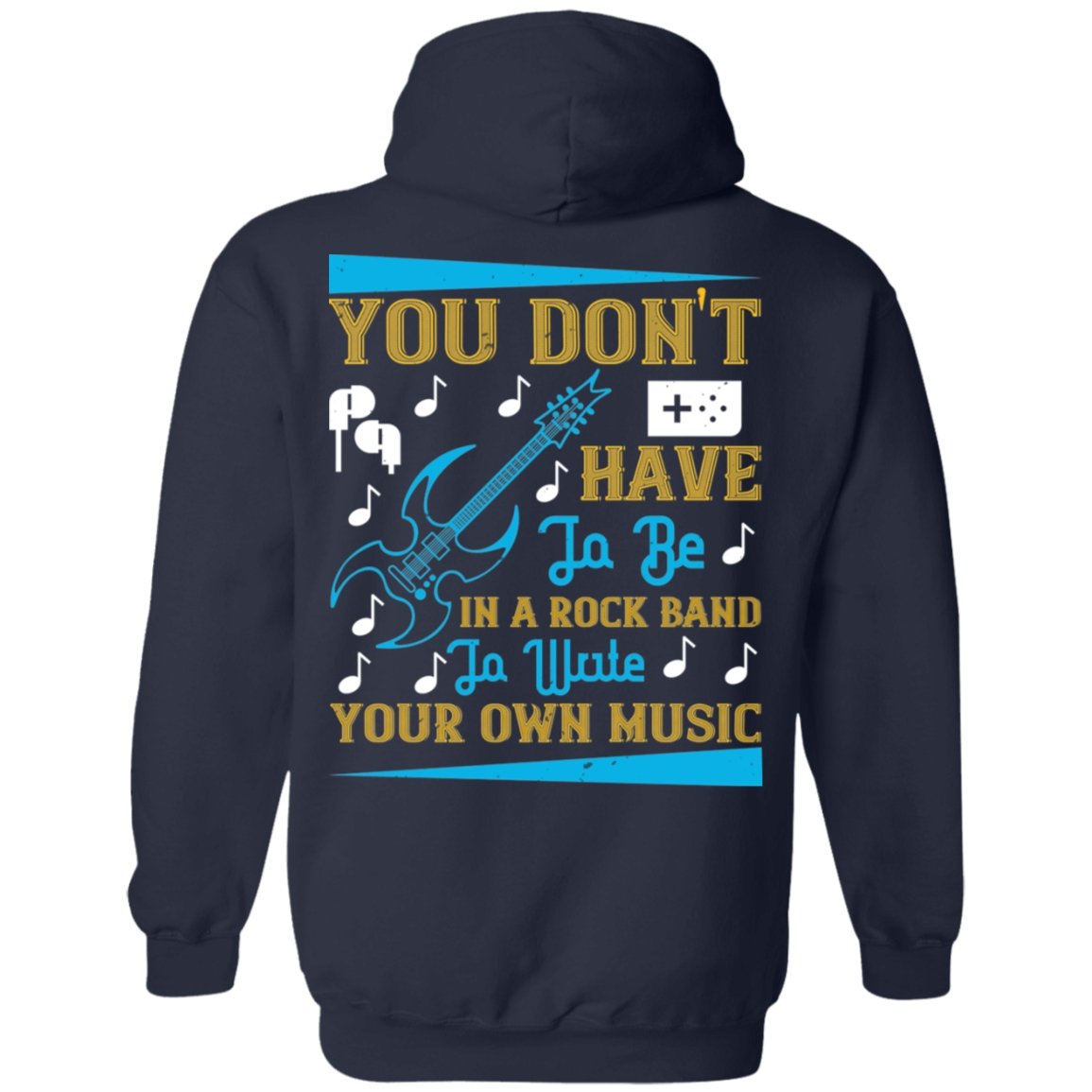 Music Design Pullover Hoodie - Alexecom.com