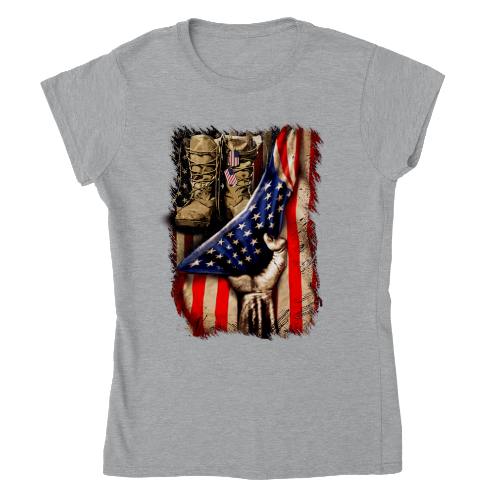 Classic Womens Crewneck T-shirt Personalization Click at PERSONALIZE DESIGN BELOW