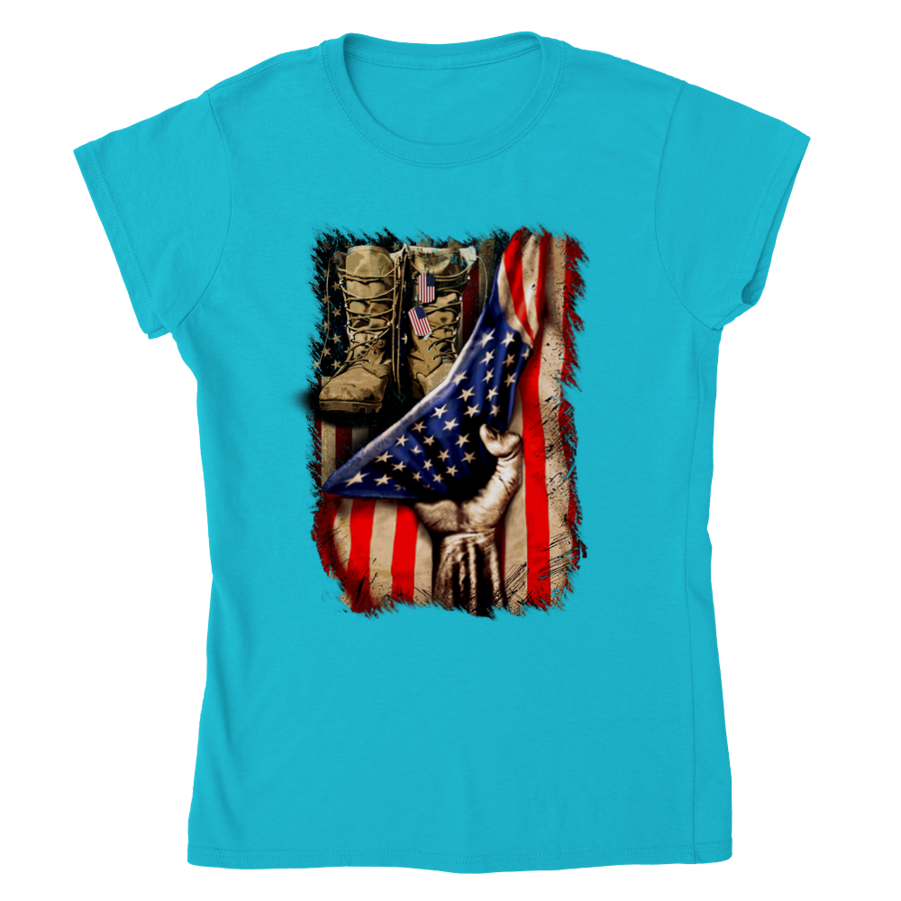 Classic Womens Crewneck T-shirt Personalization Click at PERSONALIZE DESIGN BELOW