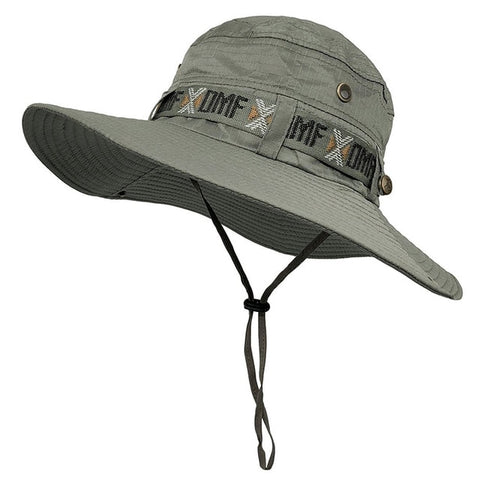 Image of TACVASEN Army Men Tactical Sniper Hats Fish Bucket Hats Boonie Hat Summer Sun Protection Safari Cap Military Hike Hunt Hats Caps