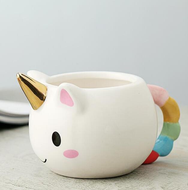 Rainbow horse unicorn cup - Alexecom.com