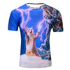 Recharge Power Cat 3D T - Shirt - Alexecom.com