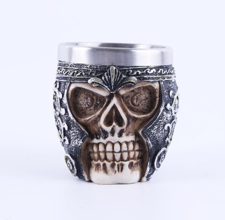 Resin stainless steel small glass 3D taro red wine glass bar special wine glass - Alexecom.com