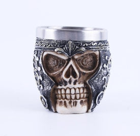 Resin stainless steel small glass 3D taro red wine glass bar special wine glass - Alexecom.com
