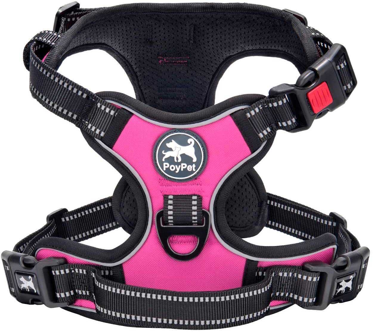 No Pull Dog Pet Harness Adjustable Control Vest Dogs Reflective XS S M Large XXL