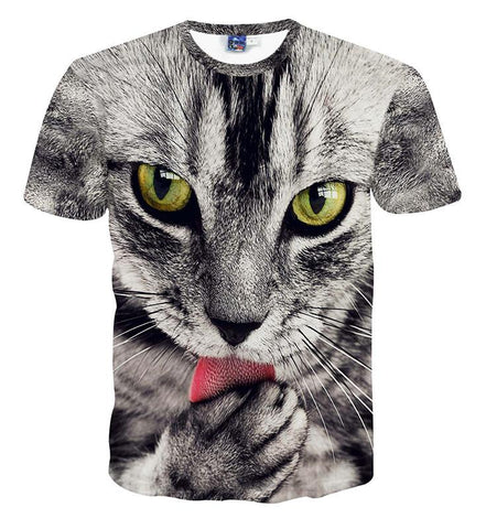 Image of Sprout 3D T-shirt 3D Eins stereo men short sleeved T-shirt couple for summer clothes increase code - Alexecom.com