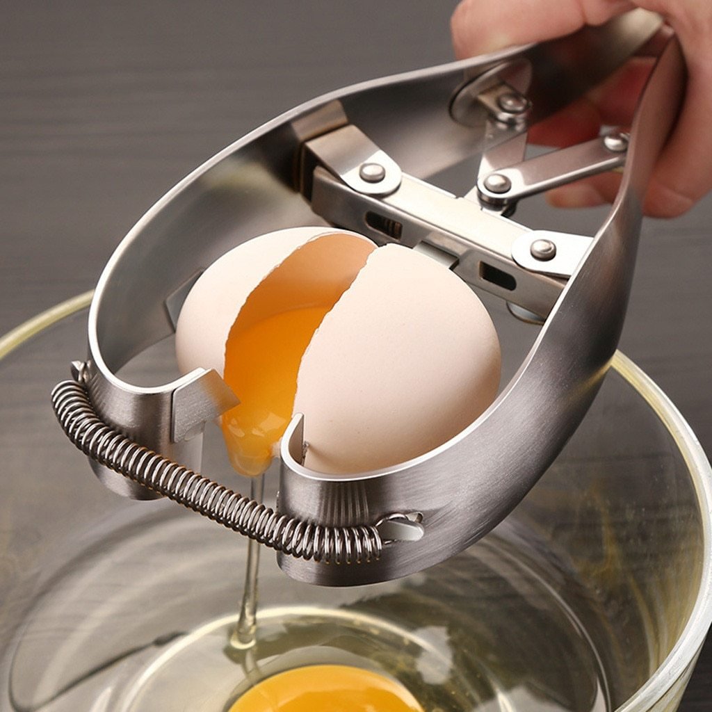 Stainless Steel Egg Scissors Eggshell Cutter Egg Opener - Alexecom.com