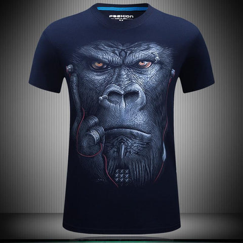 Image of stereoscopic pattern T - shirts - Alexecom.com