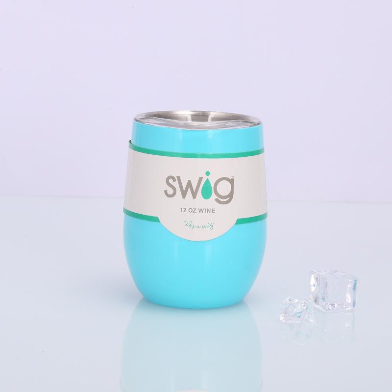 Swig eggshell cup 12oz stainless steel wine mug - Alexecom.com