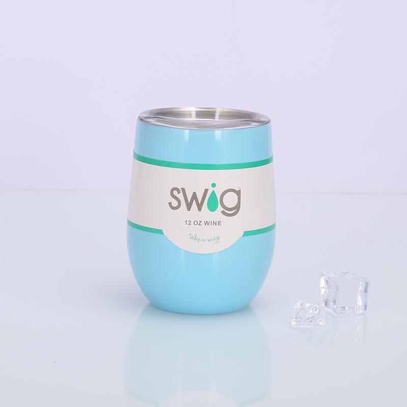Swig eggshell cup 12oz stainless steel wine mug - Alexecom.com