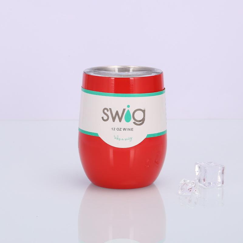 Swig eggshell cup 12oz stainless steel wine mug - Alexecom.com