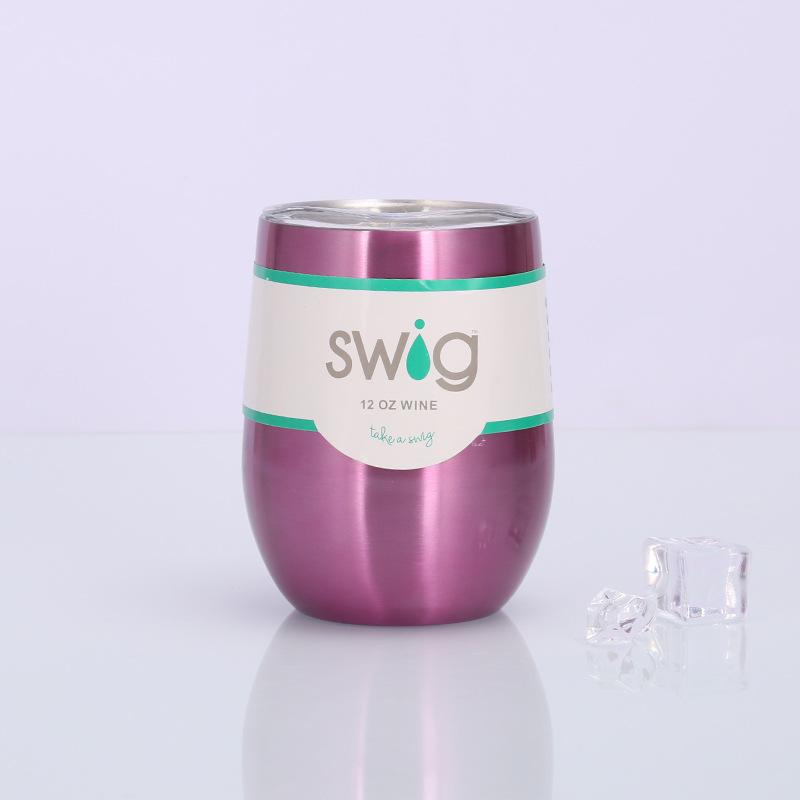 Swig eggshell cup 12oz stainless steel wine mug - Alexecom.com